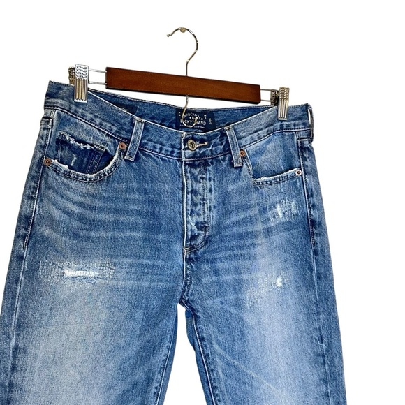 Lucky Brand Womens Jeans Sienna Slim Boyfriend Button Fly Distressed Size 2/26 - Picture 4 of 10